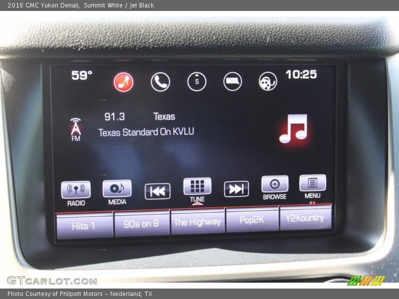 Summit White / Jet Black 2016 GMC Yukon Denali