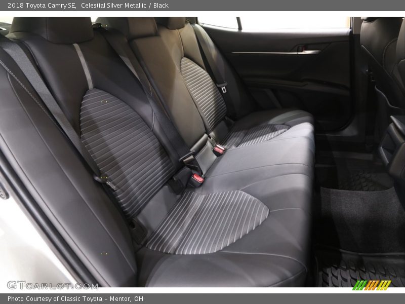 Celestial Silver Metallic / Black 2018 Toyota Camry SE
