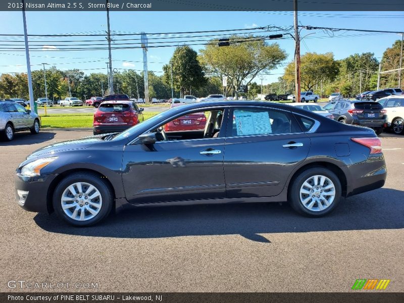 Storm Blue / Charcoal 2013 Nissan Altima 2.5 S