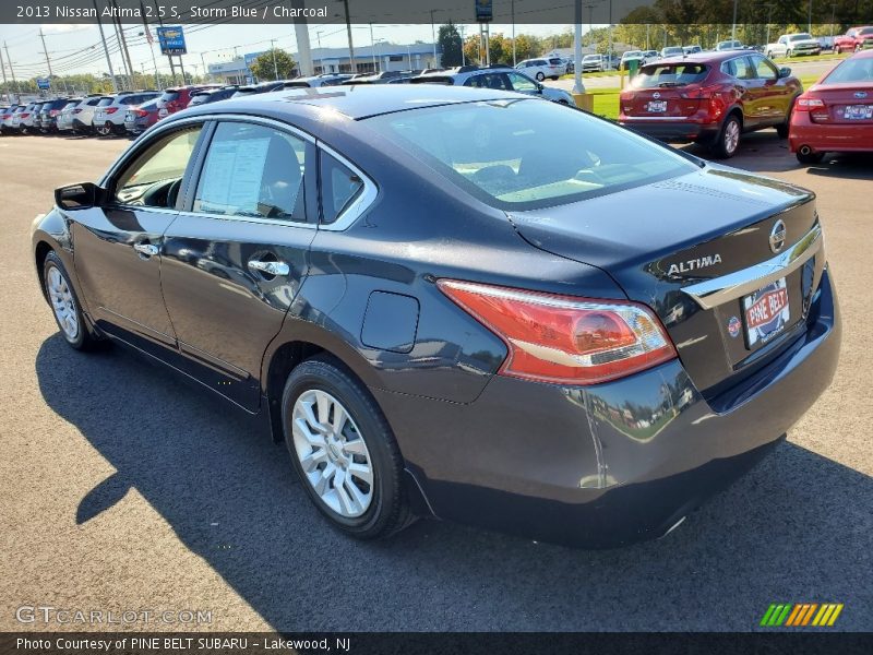 Storm Blue / Charcoal 2013 Nissan Altima 2.5 S