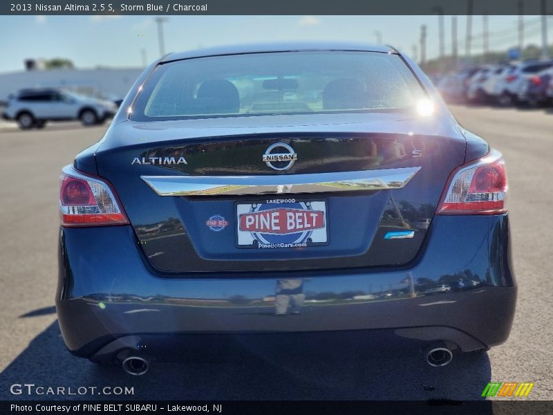 Storm Blue / Charcoal 2013 Nissan Altima 2.5 S