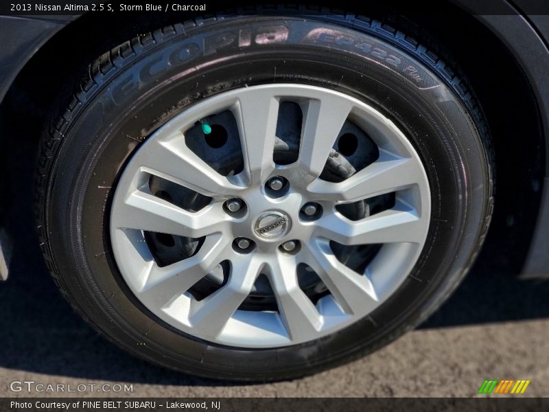 Storm Blue / Charcoal 2013 Nissan Altima 2.5 S