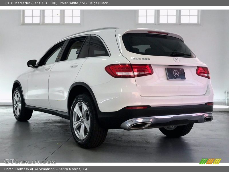Polar White / Silk Beige/Black 2018 Mercedes-Benz GLC 300