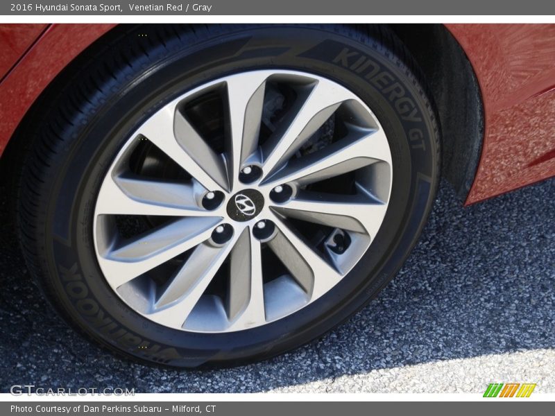 Venetian Red / Gray 2016 Hyundai Sonata Sport