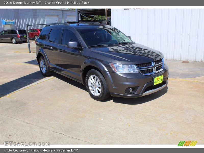 Granite Crystal Metallic / Black 2014 Dodge Journey SXT