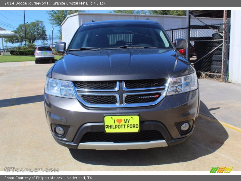 Granite Crystal Metallic / Black 2014 Dodge Journey SXT