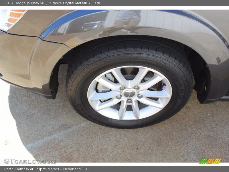 Granite Crystal Metallic / Black 2014 Dodge Journey SXT