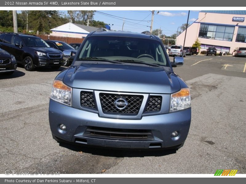 Lakeshore Slate Blue / Almond 2012 Nissan Armada SV 4WD