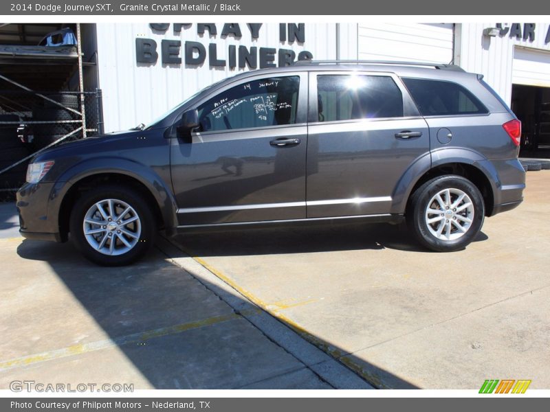 Granite Crystal Metallic / Black 2014 Dodge Journey SXT