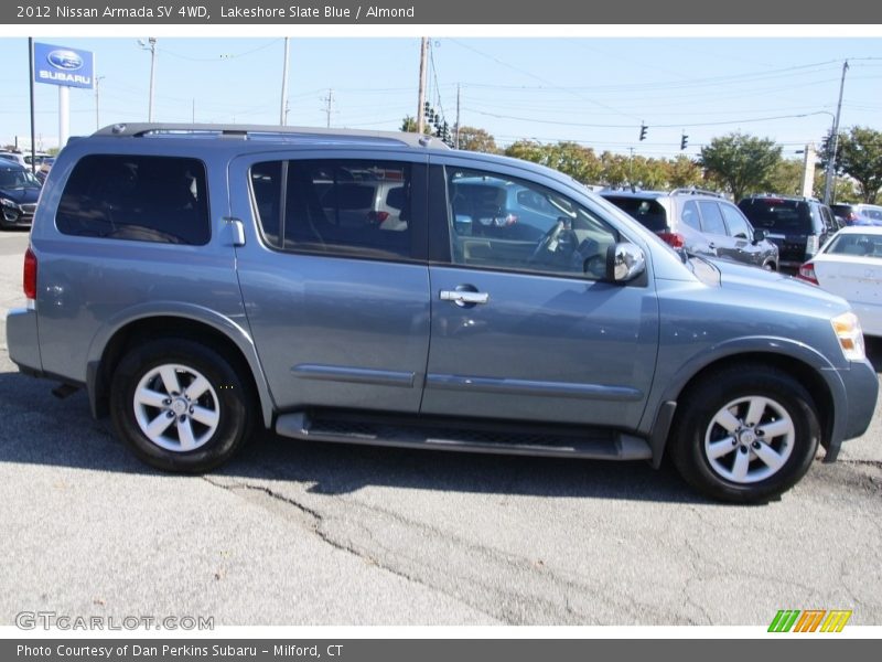 Lakeshore Slate Blue / Almond 2012 Nissan Armada SV 4WD