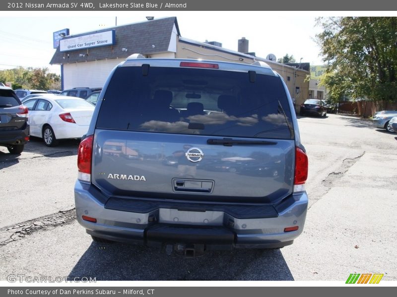 Lakeshore Slate Blue / Almond 2012 Nissan Armada SV 4WD