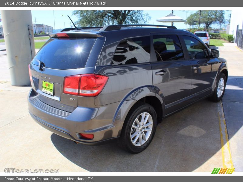 Granite Crystal Metallic / Black 2014 Dodge Journey SXT