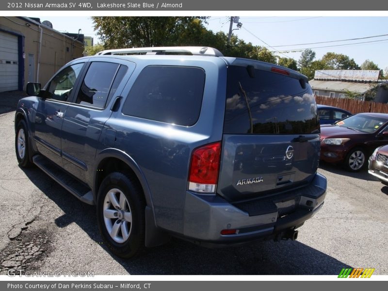 Lakeshore Slate Blue / Almond 2012 Nissan Armada SV 4WD