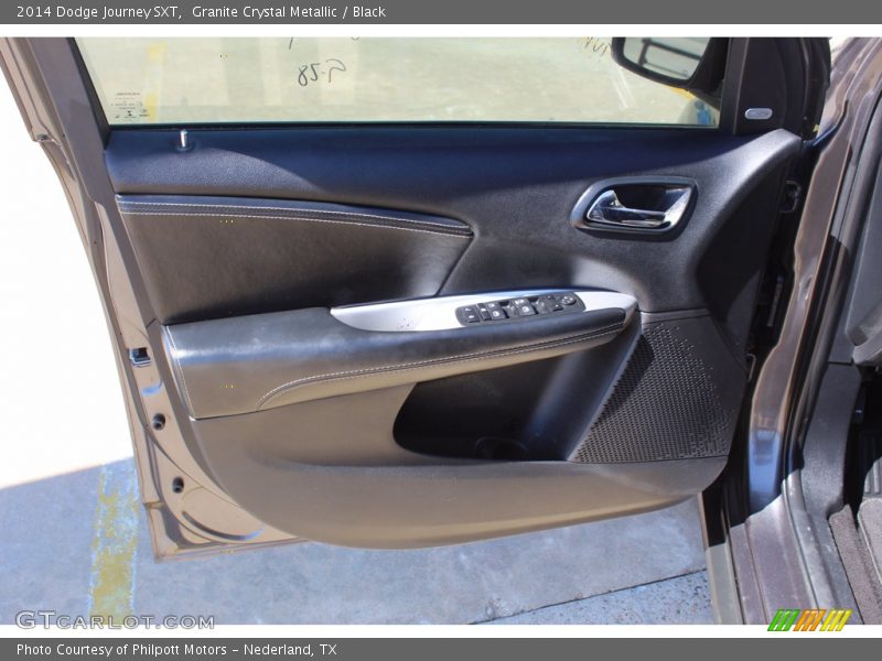 Granite Crystal Metallic / Black 2014 Dodge Journey SXT