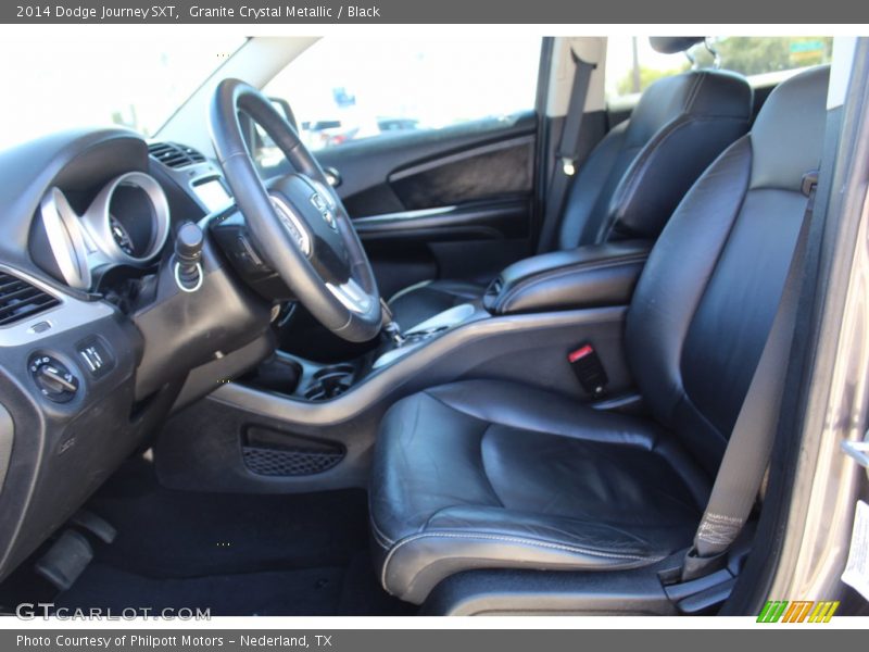Granite Crystal Metallic / Black 2014 Dodge Journey SXT