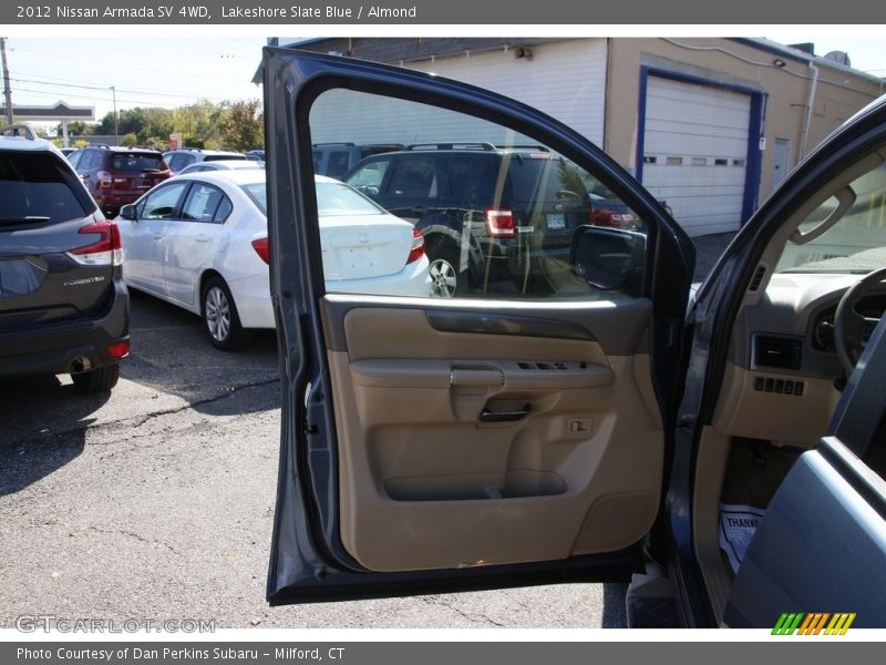 Lakeshore Slate Blue / Almond 2012 Nissan Armada SV 4WD