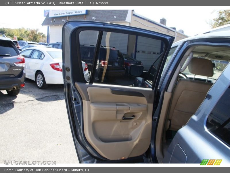 Lakeshore Slate Blue / Almond 2012 Nissan Armada SV 4WD