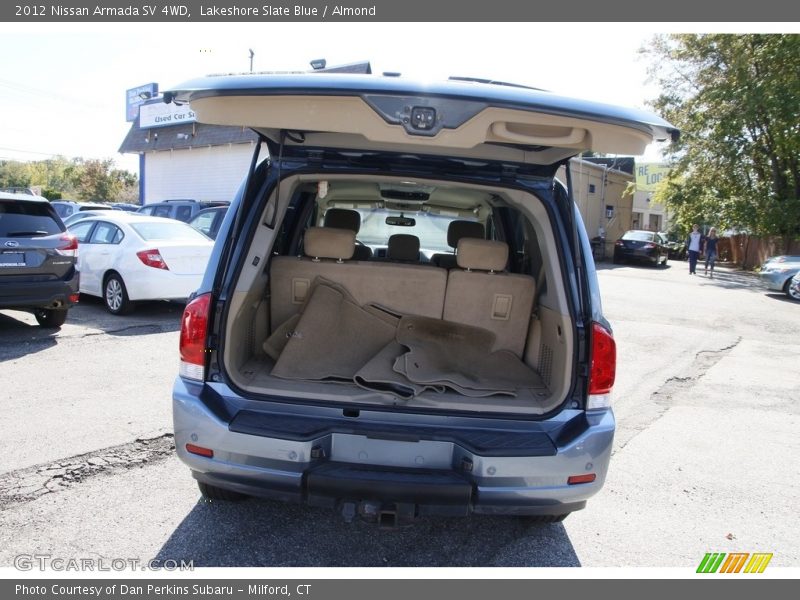 Lakeshore Slate Blue / Almond 2012 Nissan Armada SV 4WD