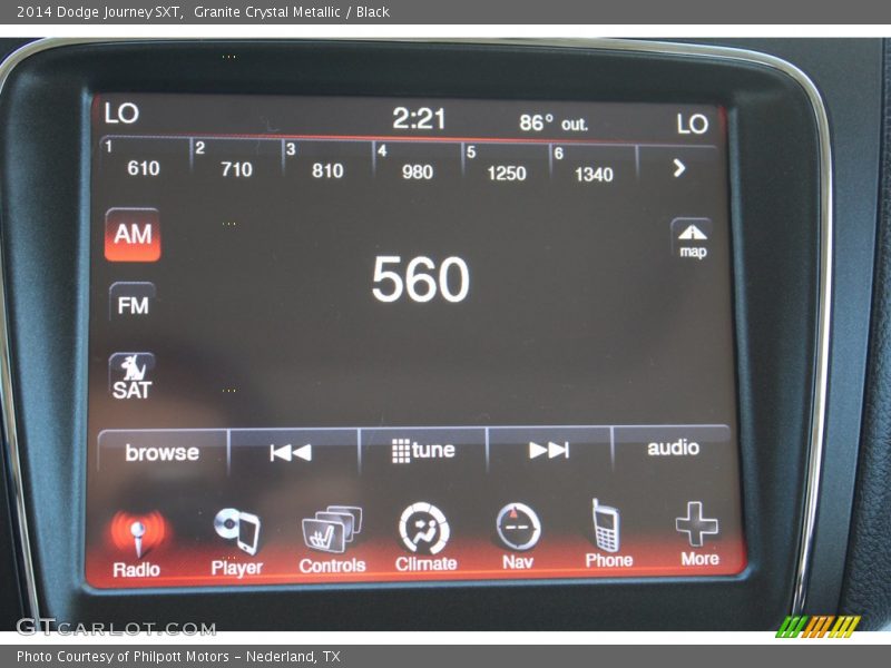 Granite Crystal Metallic / Black 2014 Dodge Journey SXT