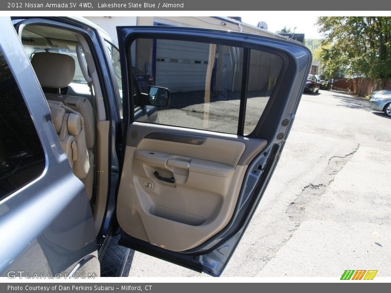 Lakeshore Slate Blue / Almond 2012 Nissan Armada SV 4WD