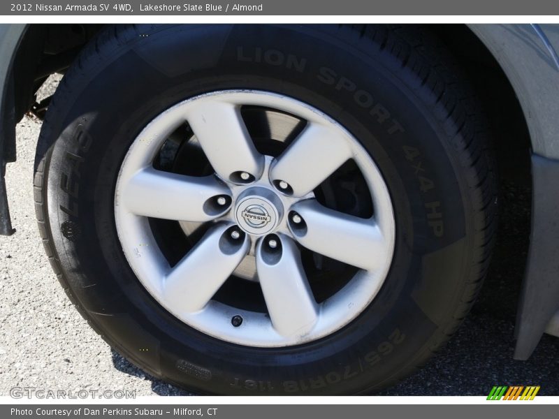 Lakeshore Slate Blue / Almond 2012 Nissan Armada SV 4WD