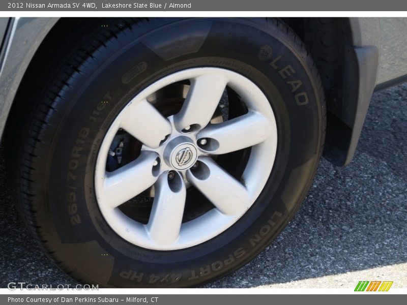 Lakeshore Slate Blue / Almond 2012 Nissan Armada SV 4WD