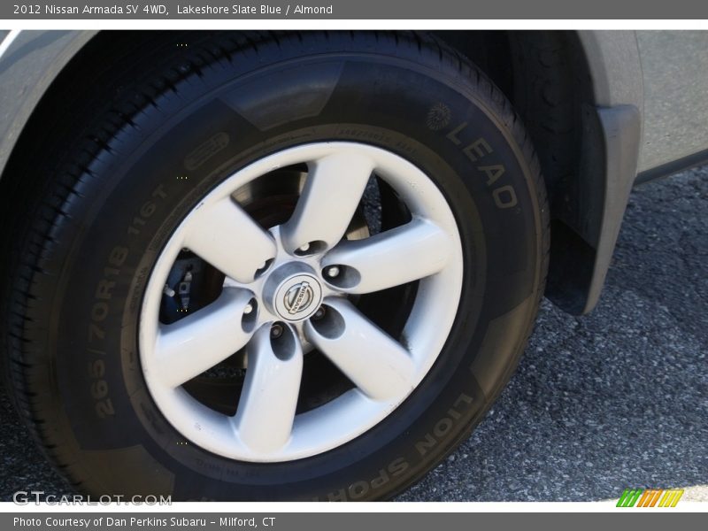 Lakeshore Slate Blue / Almond 2012 Nissan Armada SV 4WD