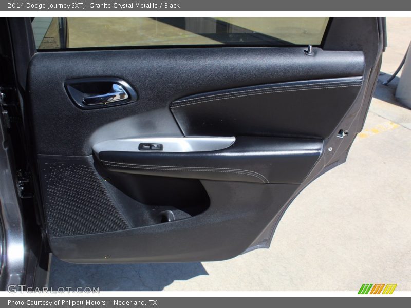 Granite Crystal Metallic / Black 2014 Dodge Journey SXT