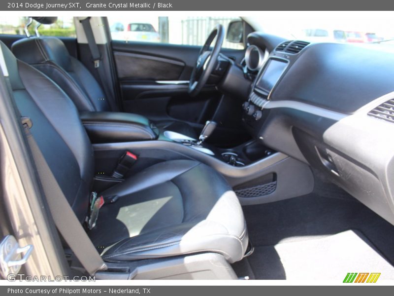 Granite Crystal Metallic / Black 2014 Dodge Journey SXT
