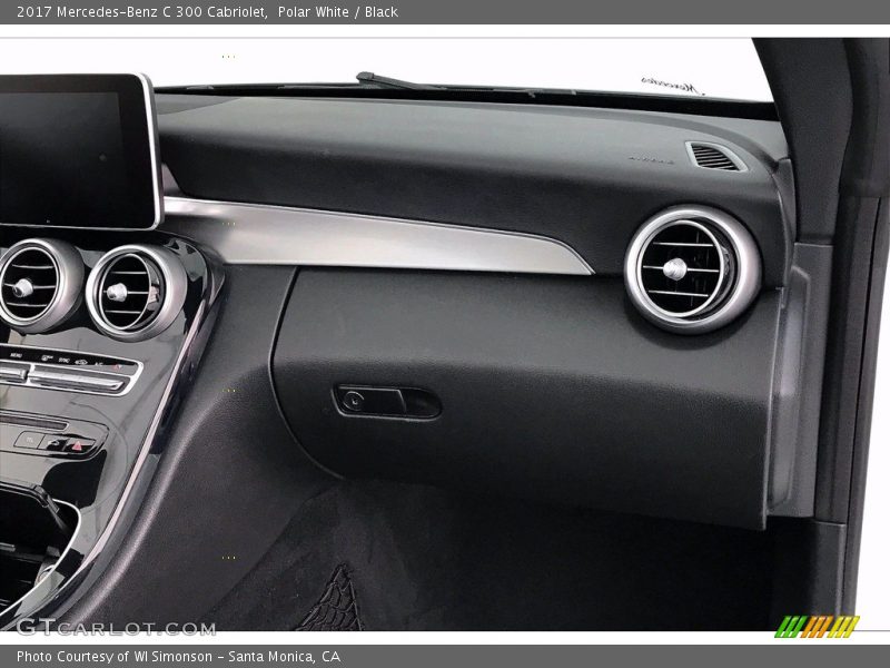 Polar White / Black 2017 Mercedes-Benz C 300 Cabriolet