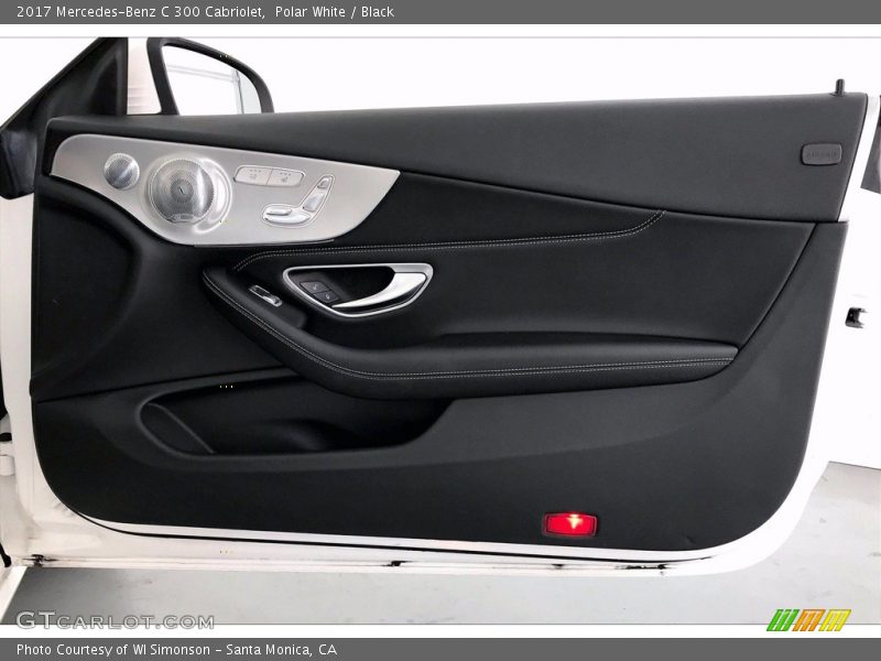 Polar White / Black 2017 Mercedes-Benz C 300 Cabriolet