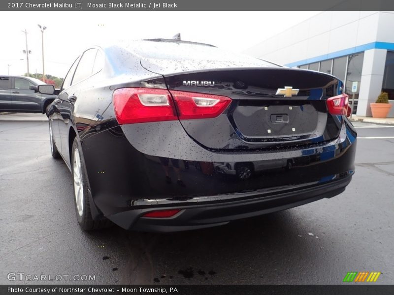Mosaic Black Metallic / Jet Black 2017 Chevrolet Malibu LT