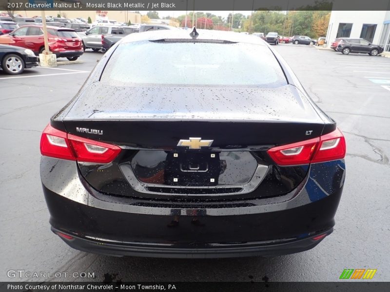 Mosaic Black Metallic / Jet Black 2017 Chevrolet Malibu LT