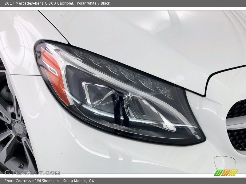 Polar White / Black 2017 Mercedes-Benz C 300 Cabriolet