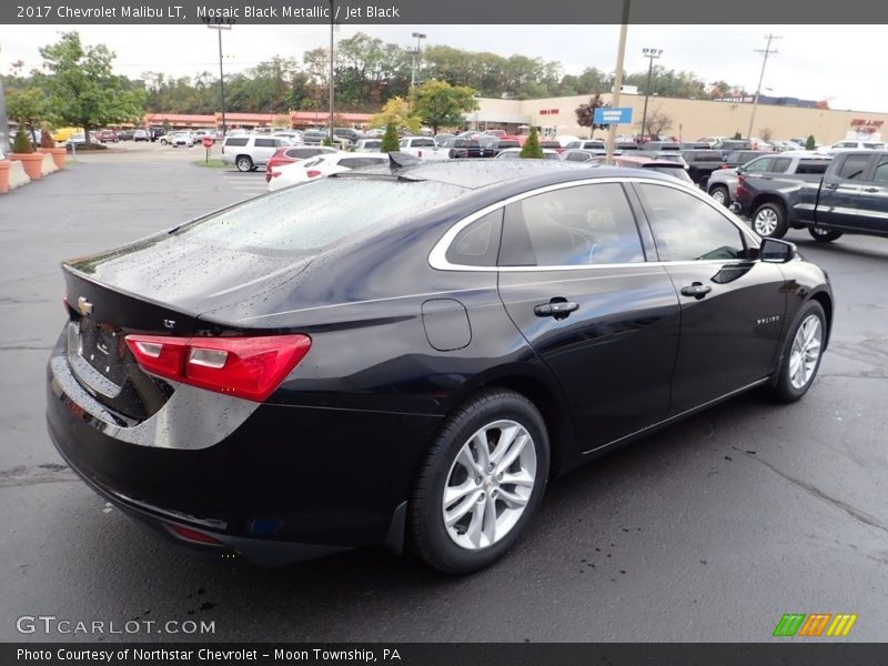 Mosaic Black Metallic / Jet Black 2017 Chevrolet Malibu LT