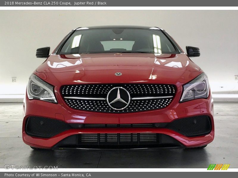 Jupiter Red / Black 2018 Mercedes-Benz CLA 250 Coupe