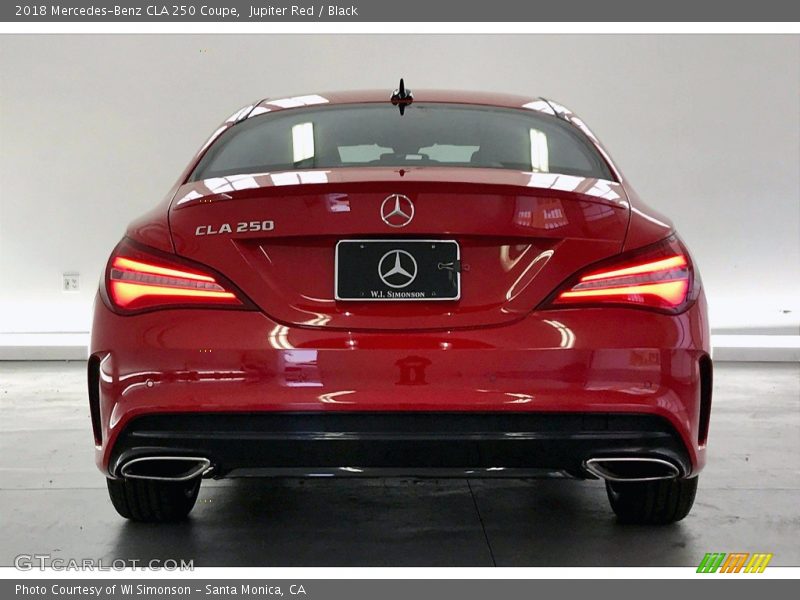 Jupiter Red / Black 2018 Mercedes-Benz CLA 250 Coupe