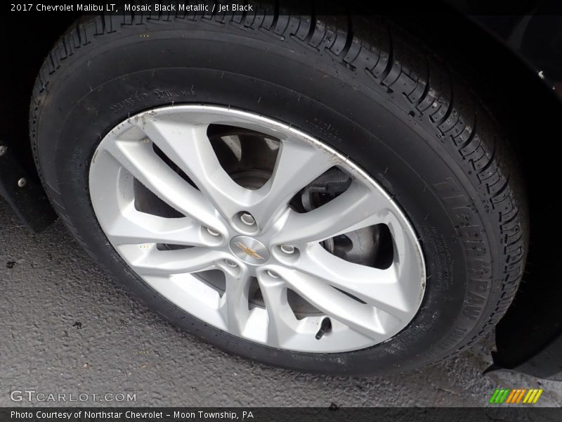 Mosaic Black Metallic / Jet Black 2017 Chevrolet Malibu LT