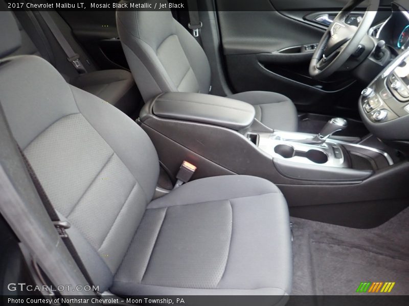 Mosaic Black Metallic / Jet Black 2017 Chevrolet Malibu LT