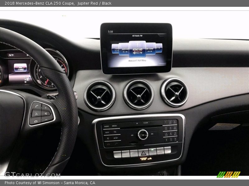 Jupiter Red / Black 2018 Mercedes-Benz CLA 250 Coupe