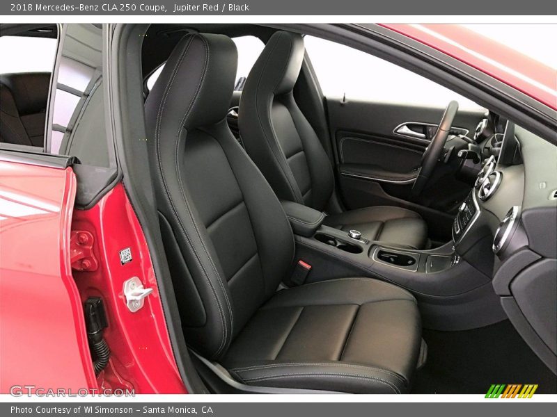 Jupiter Red / Black 2018 Mercedes-Benz CLA 250 Coupe