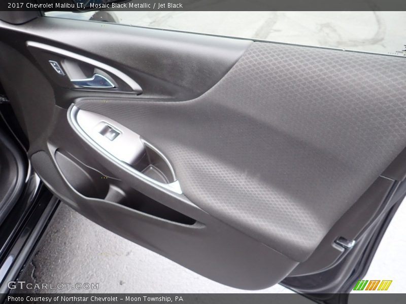 Mosaic Black Metallic / Jet Black 2017 Chevrolet Malibu LT