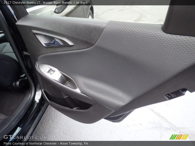 Mosaic Black Metallic / Jet Black 2017 Chevrolet Malibu LT