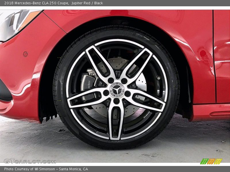 Jupiter Red / Black 2018 Mercedes-Benz CLA 250 Coupe