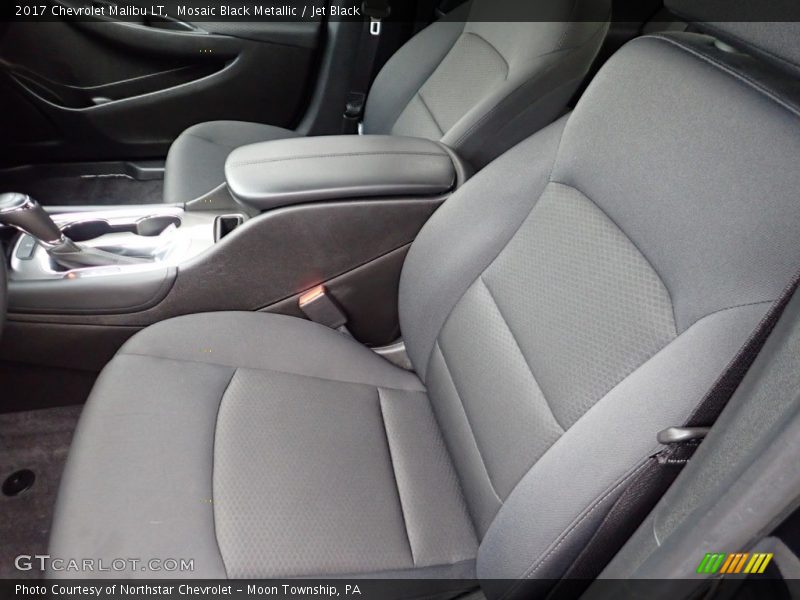Mosaic Black Metallic / Jet Black 2017 Chevrolet Malibu LT