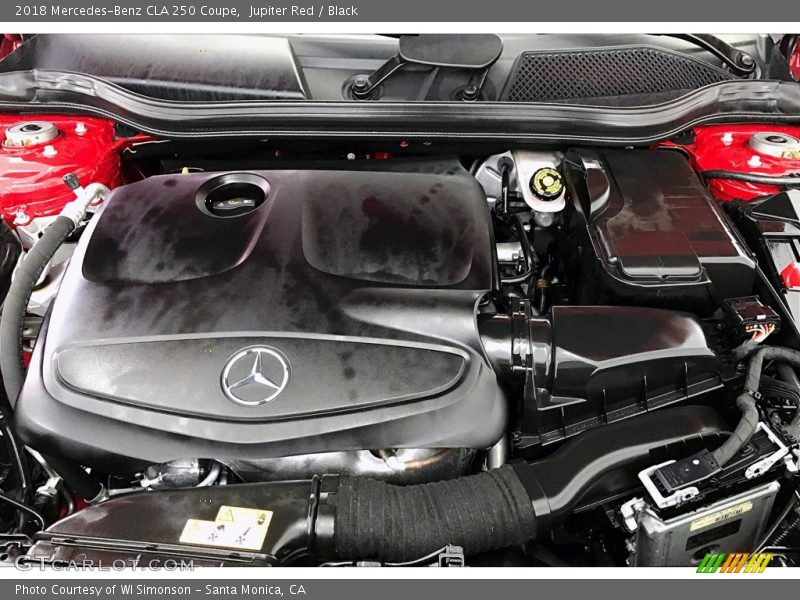 Jupiter Red / Black 2018 Mercedes-Benz CLA 250 Coupe