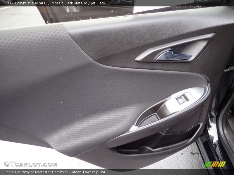 Mosaic Black Metallic / Jet Black 2017 Chevrolet Malibu LT