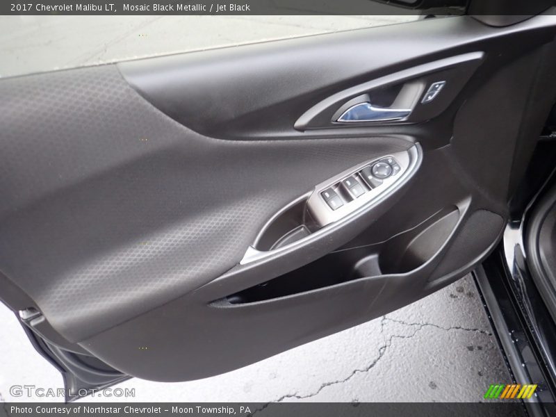 Mosaic Black Metallic / Jet Black 2017 Chevrolet Malibu LT