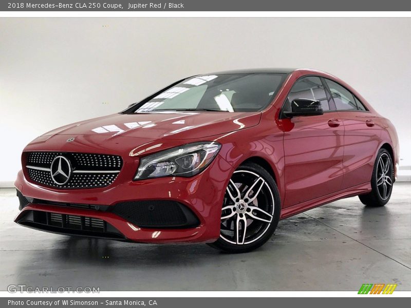 Jupiter Red / Black 2018 Mercedes-Benz CLA 250 Coupe