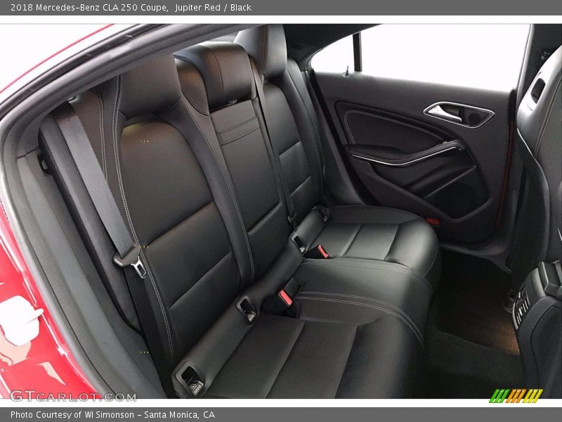 Jupiter Red / Black 2018 Mercedes-Benz CLA 250 Coupe